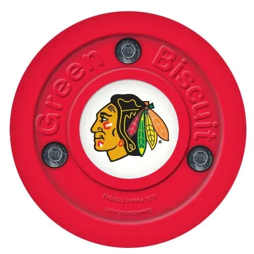 Green Biscuit NHL Team Hockey Puck - Image 11