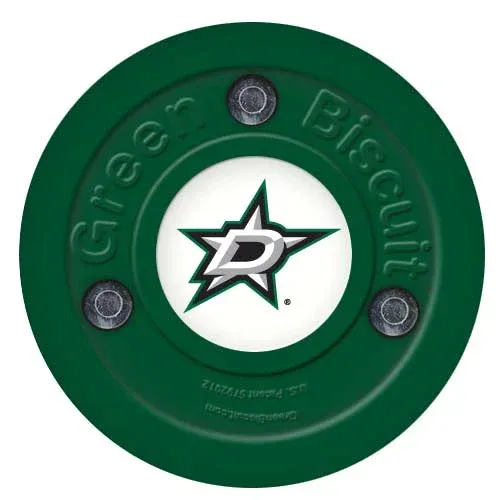 Green Biscuit NHL Team Hockey Puck - Image 21