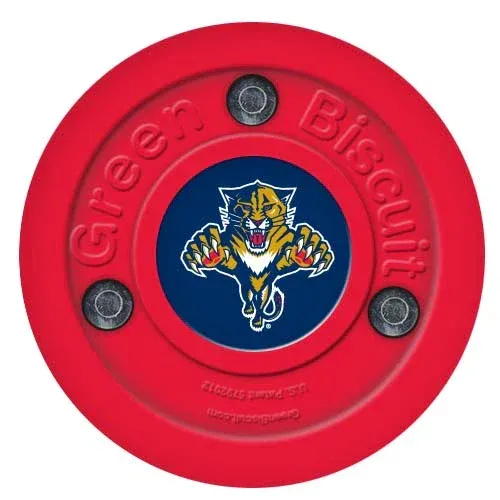 Green Biscuit NHL Team Hockey Puck - Image 22